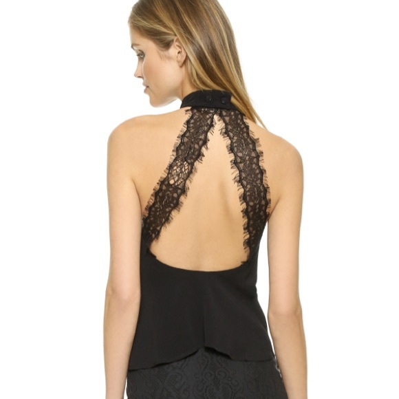 For Love And Lemons Tops - For Love & Lemons Topanga Halter Top Size M